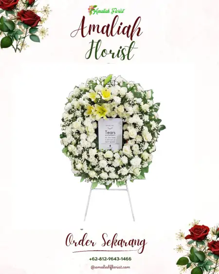Krans Bunga Duka Pelajau